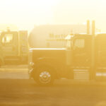 Trucking Commercial Photography Propane Sunlight Peterbilt
